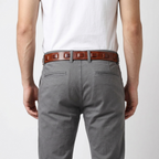 Caltrop – Hook Buckle Leather Belt