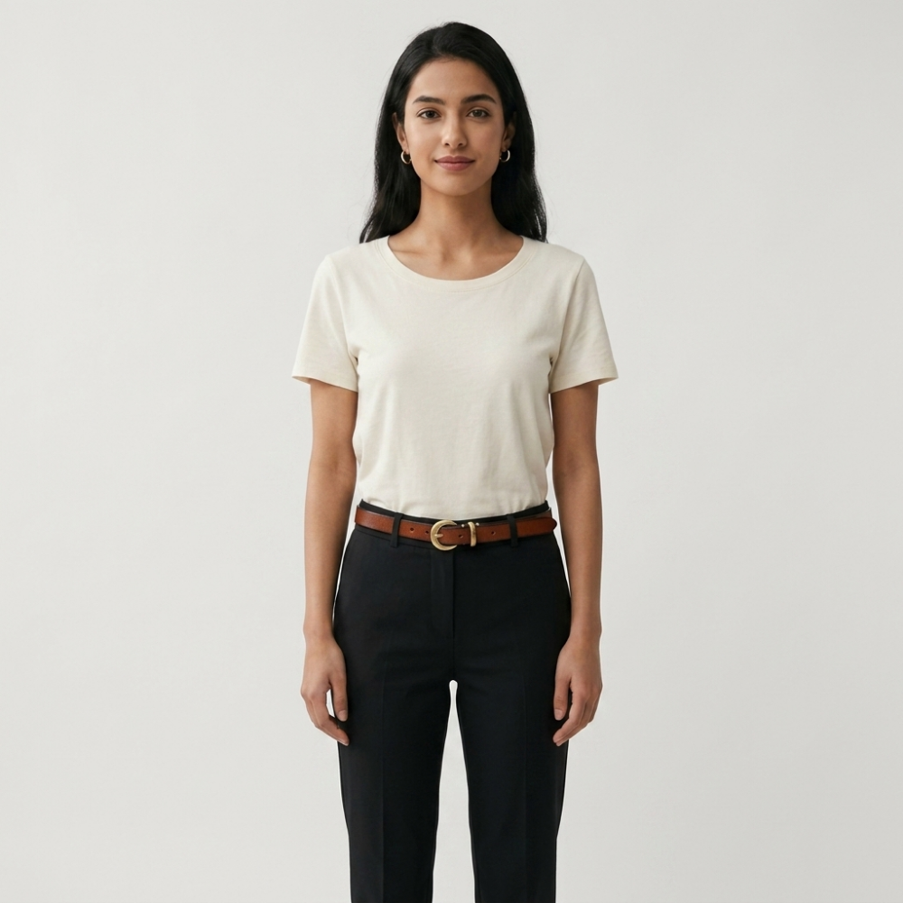 Oatfield – Slim Pin Buckle Leather Belt