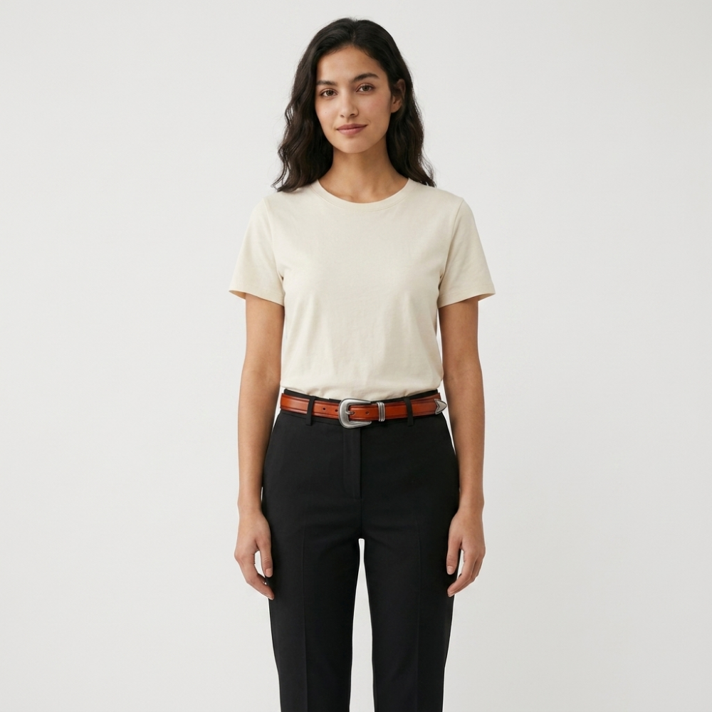 Dovetail – Slim Pin Buckle Leather Belt