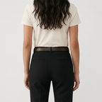 Dovetail – Slim Pin Buckle Leather Belt