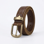 Fellmark – Textured Pin Buckle Leather Belt