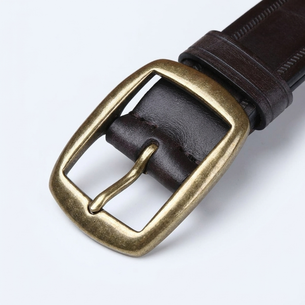 Tarn – Distressed Pin Buckle Leather Belt
