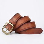 Tarn – Distressed Pin Buckle Leather Belt