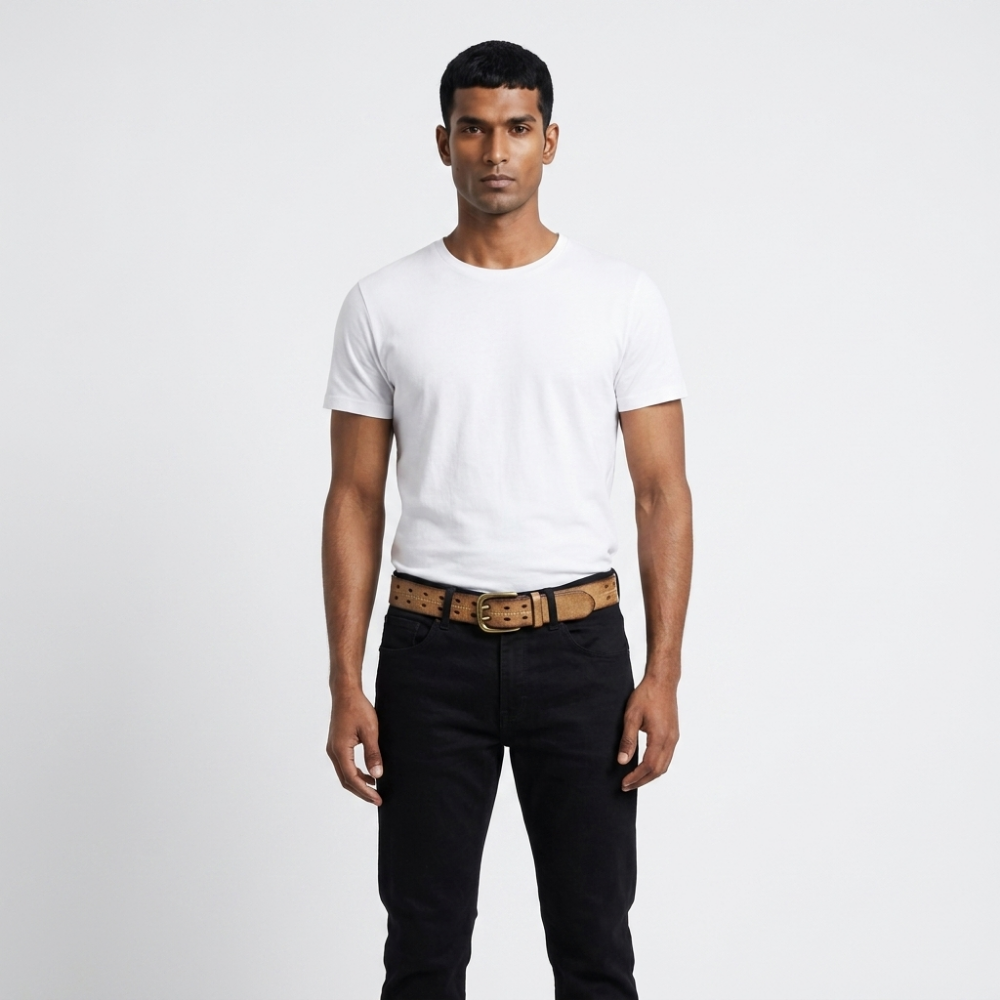 Moorcross – Double Prong Leather Belt