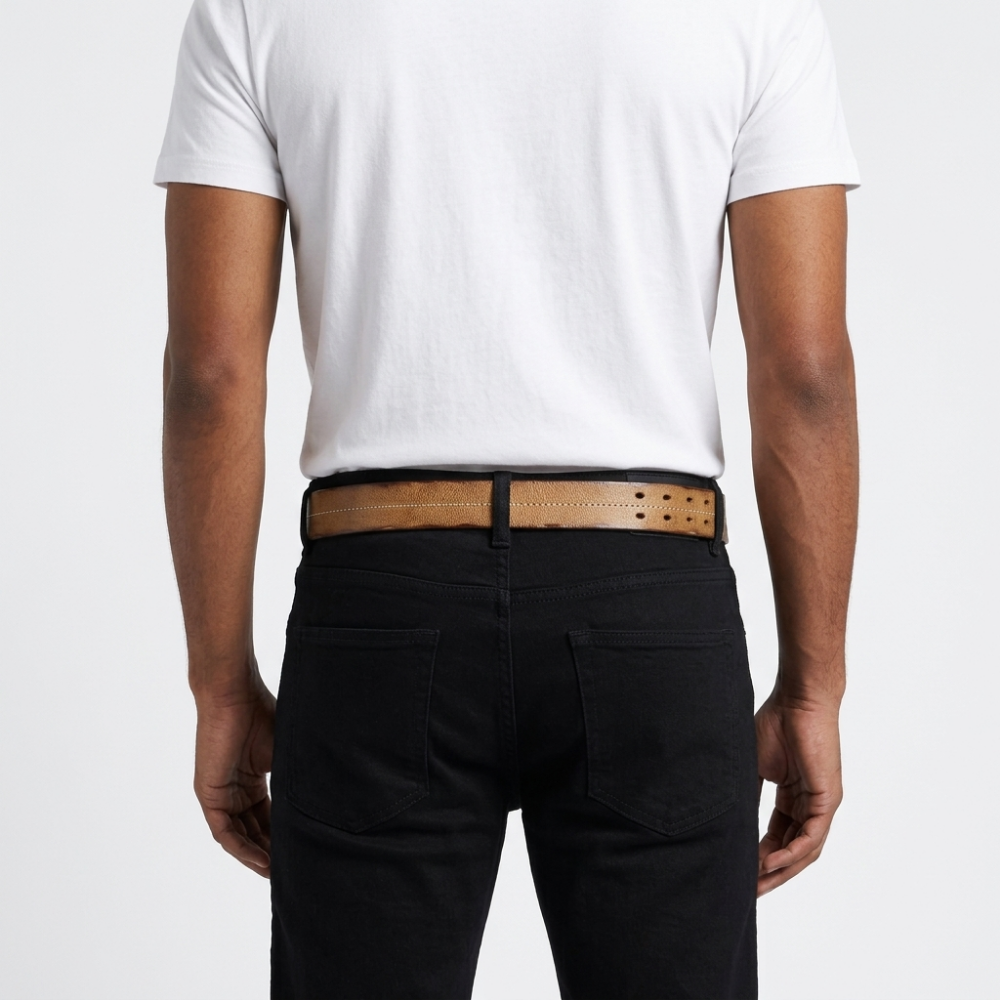 Moorcross – Double Prong Leather Belt