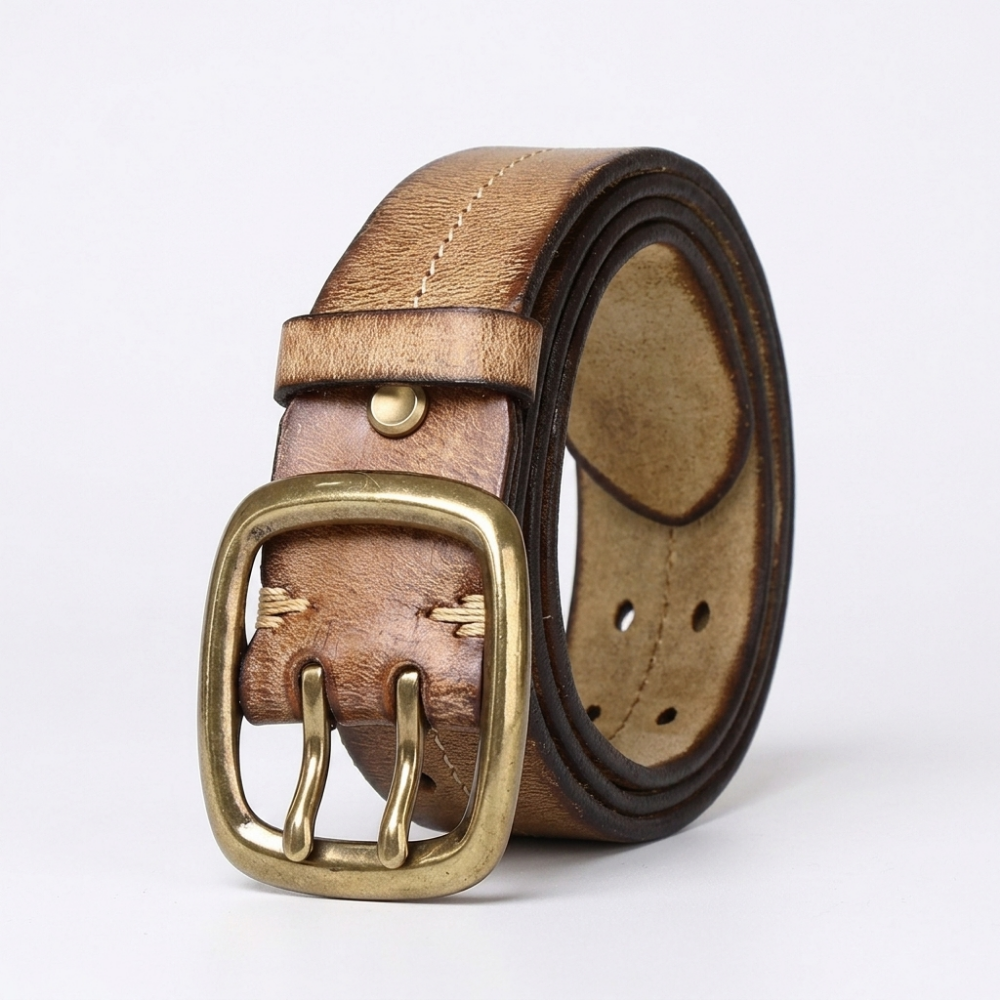 Moorcross – Double Prong Leather Belt
