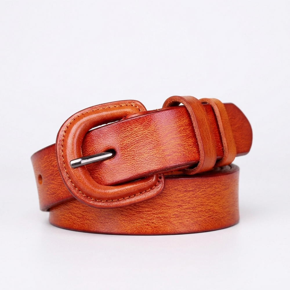 Lochlan – Retro Pin Buckle Leather Belt
