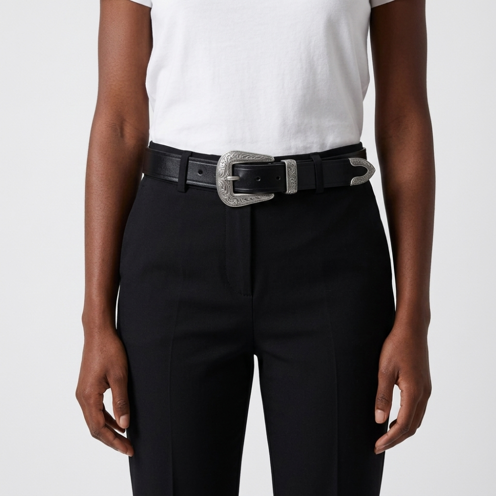 Sunder – Antique Finish Leather Belt