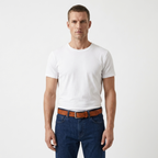 Cragford – Embossed Pin Buckle Leather Belt