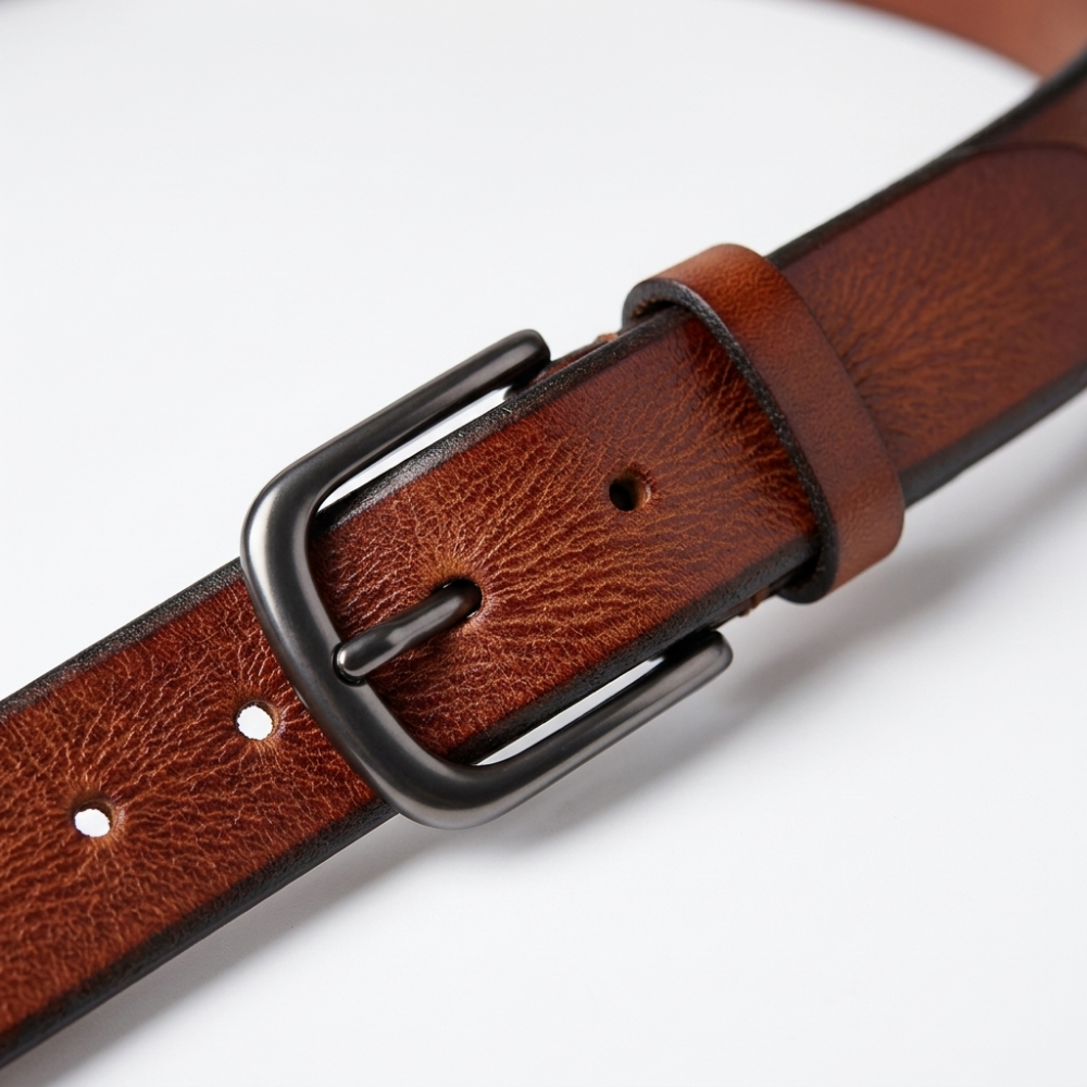 Fendrick – Pin Buckle Leather Belt