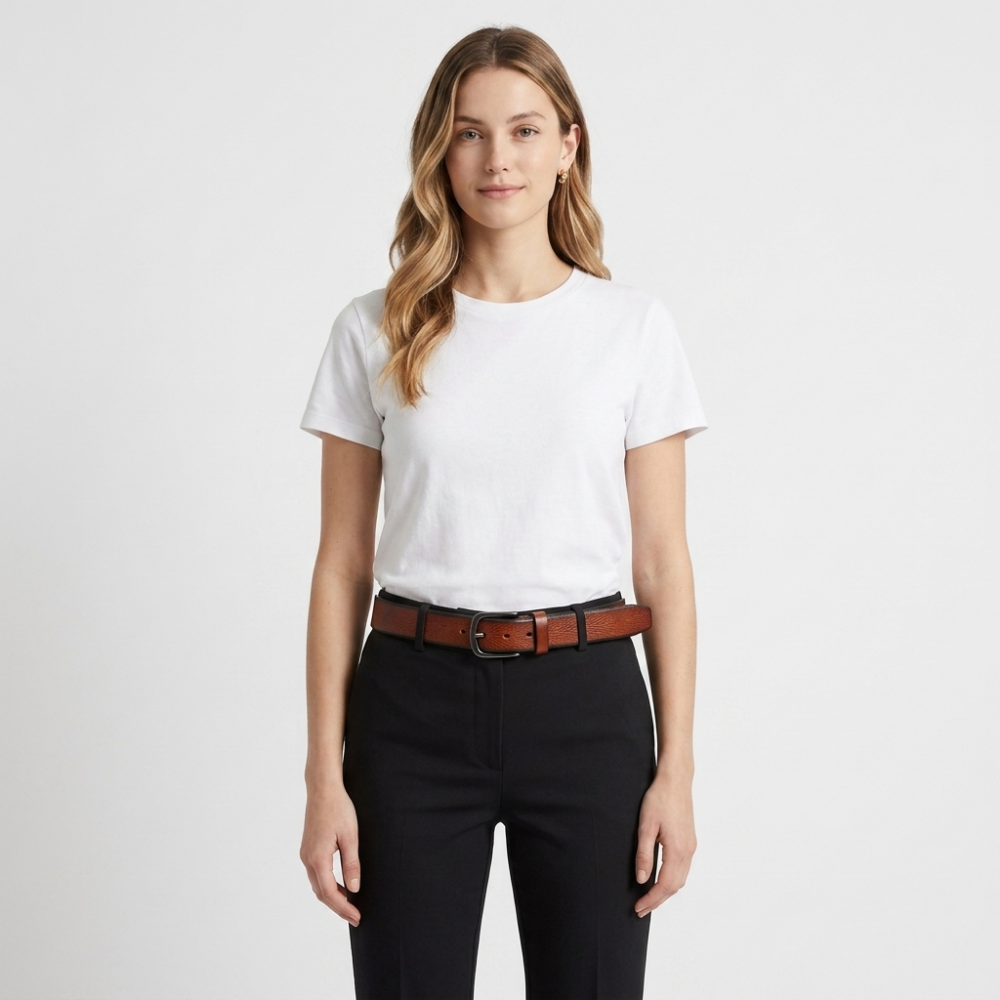Fendrick – Pin Buckle Leather Belt