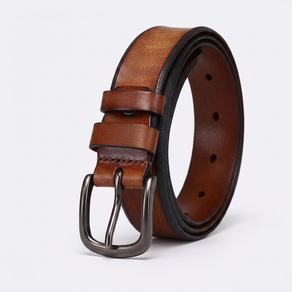 Fendrick – Pin Buckle Leather Belt
