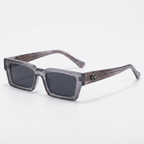 Kestrel – Square Sunglasses — Smoke Grey