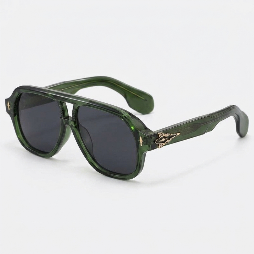 Solis – Sunglasses — Emerald Green