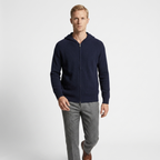 Cloud - Merino Zip Up — Navy Blue