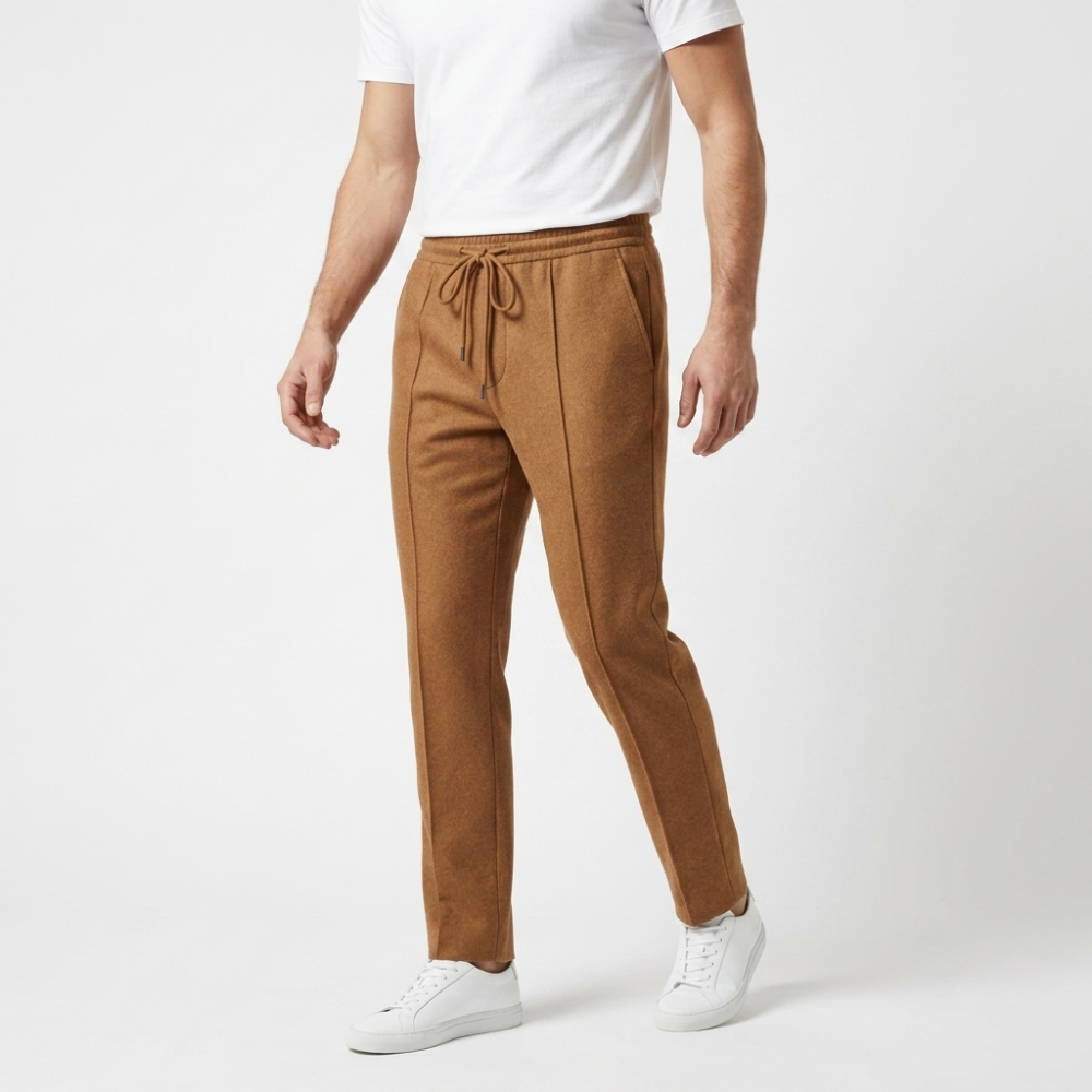 Cloud - Merino Pants — Brown