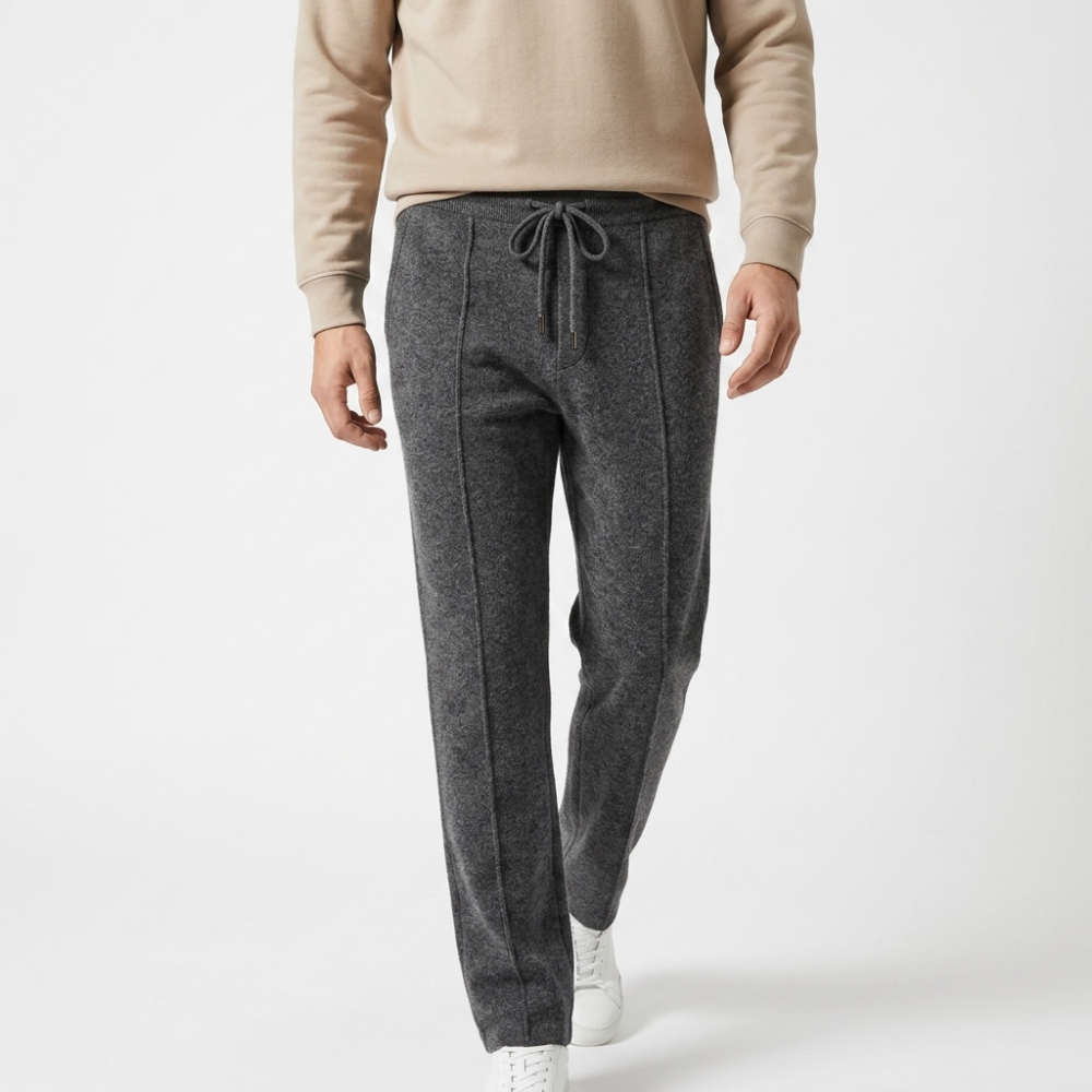 Cloud - Merino Pants — Dark Grey