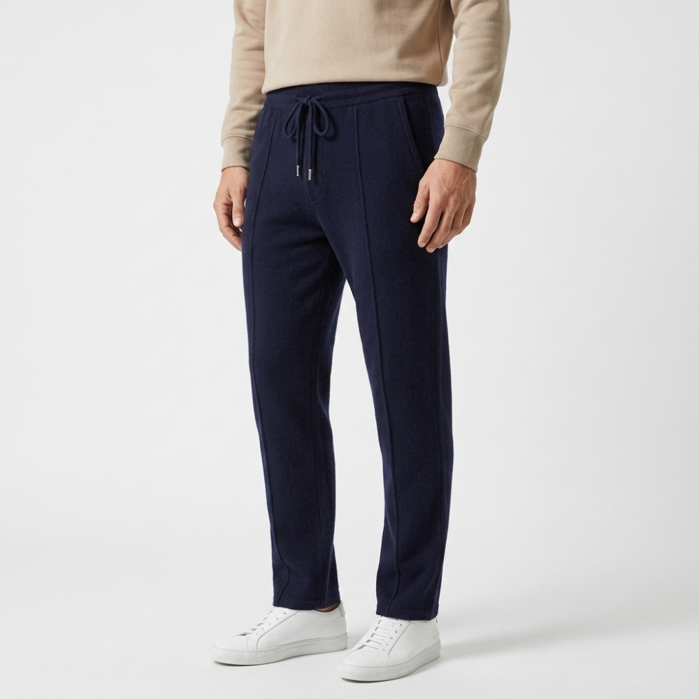 Cloud - Merino Pants — Navy Blue