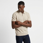 Palermo - Cashmere Polo — Beige