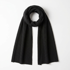 Aurora - Cashmere Scarf — Black
