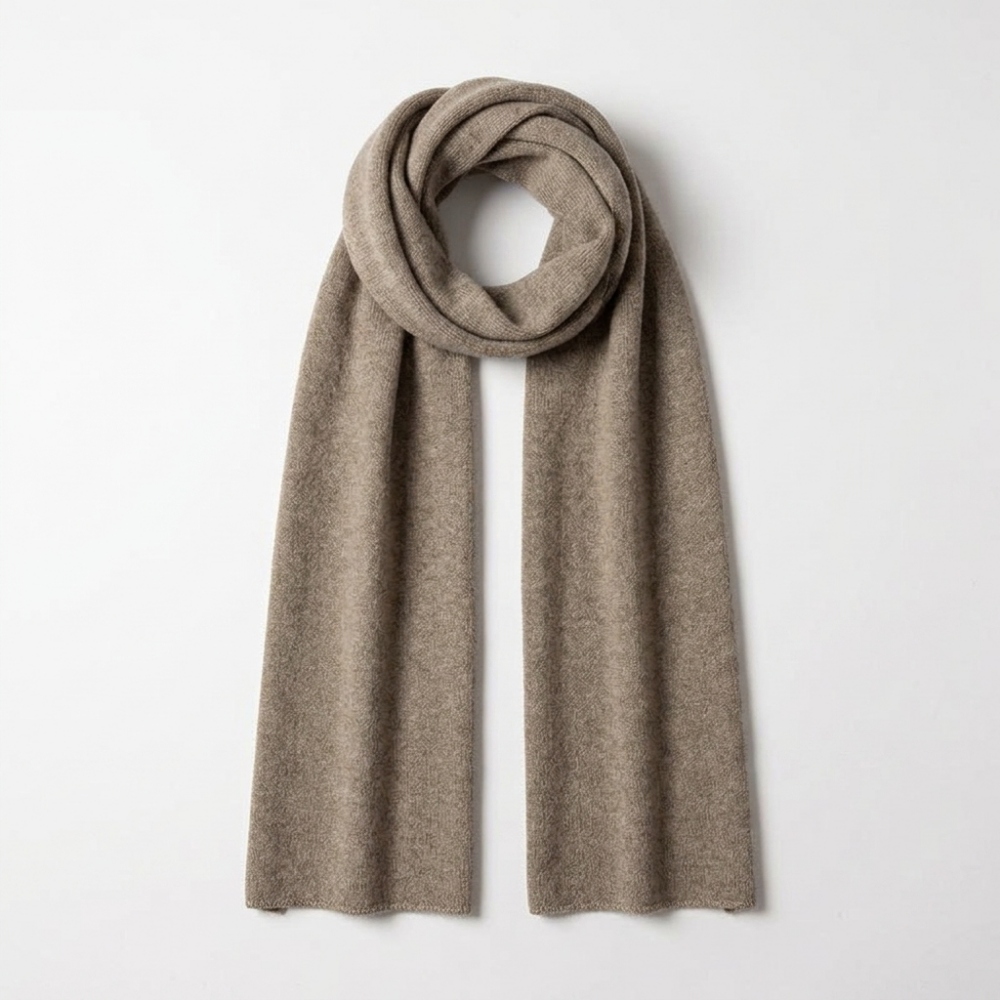 Aurora - Cashmere Scarf — Tan