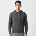 Summit - Merino Hoodie — Dark Grey