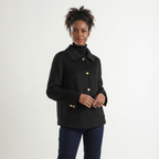 Lorraine - Wool Coat — Black