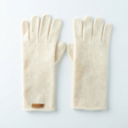 Aurora Touch - Cashmere Gloves — White