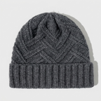 Aspen - Merino Wool Beanie — Grey