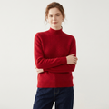 Arlo – Cashmere Wool Mock Neck Sweater