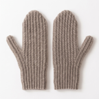 Aspen - Cashmere Wool Mittens — Tan