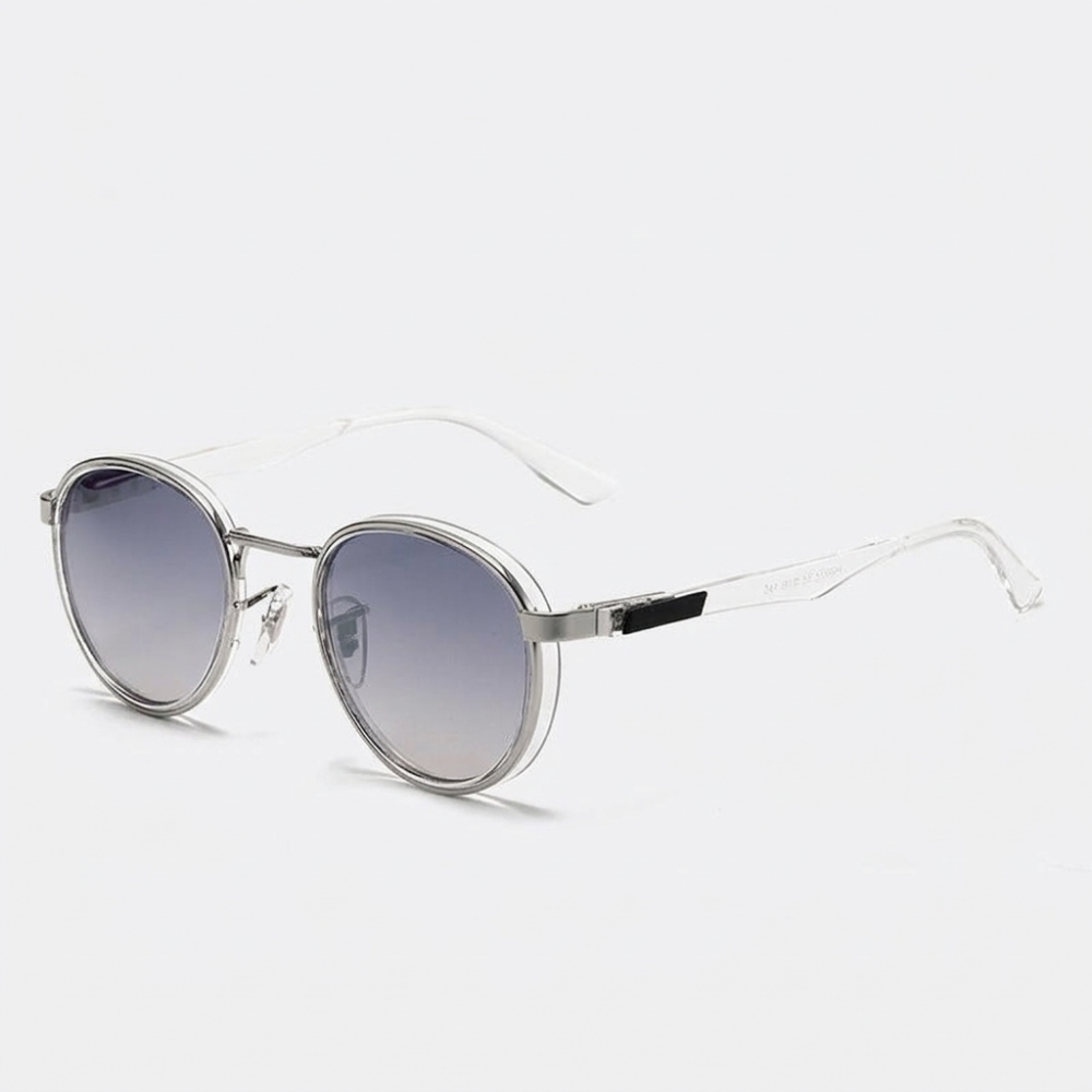 Nova - Sunglasses — Silver Clear