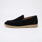 Sterling  - Suede Loafers — Black