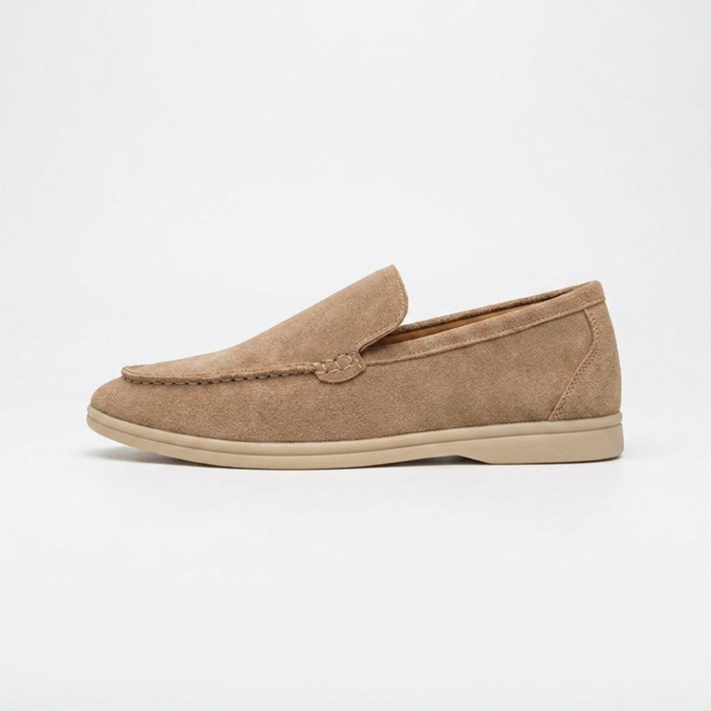 Sterling  - Suede Loafers — Tan