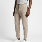 Dawn - Merino Wool Joggers — Beige