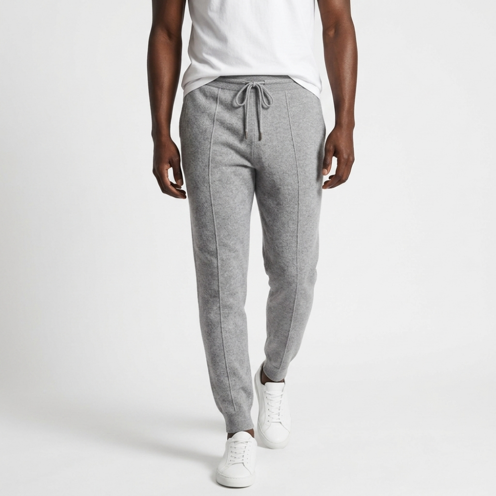 Dawn - Merino Wool Joggers — Grey