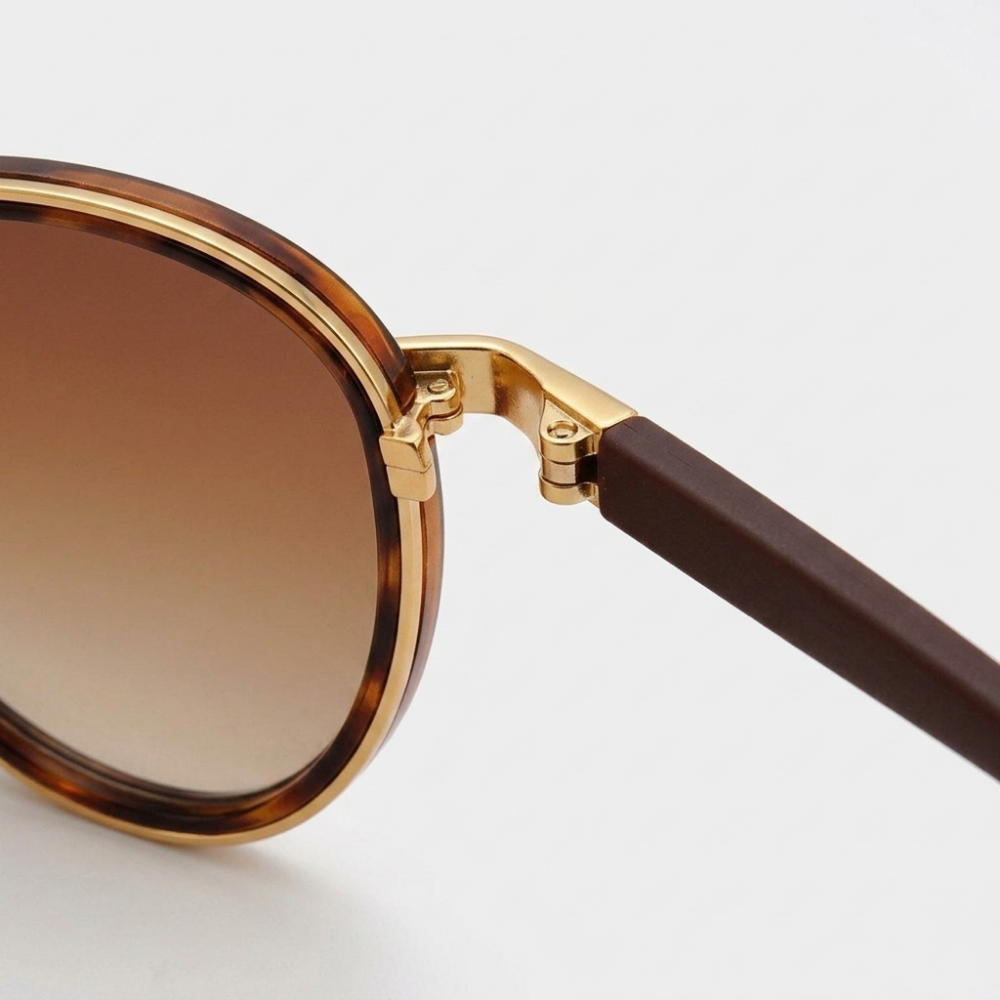 Luna - Round Frame Sunglasses