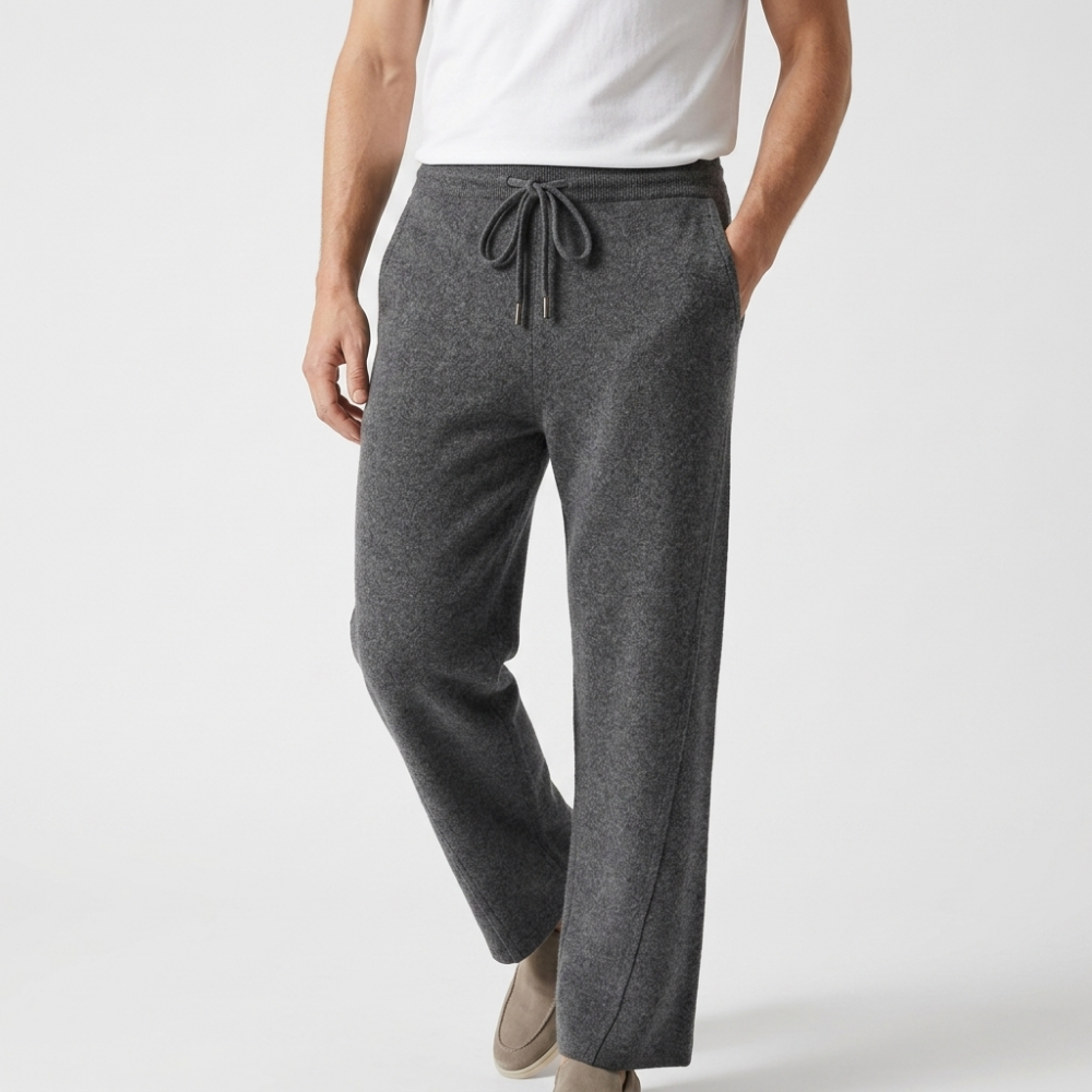 Dune - Merino Wool Pants — Dark Grey
