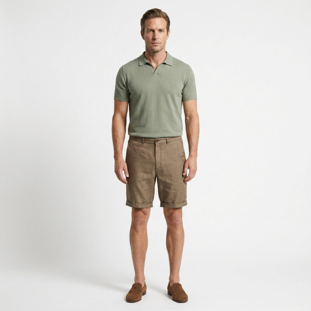 Coastal - Linen Shorts