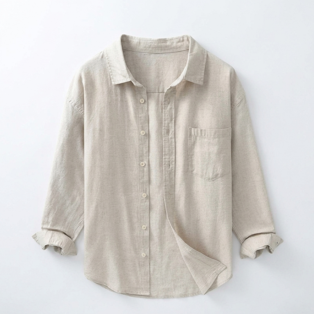 Coastline - Linen Button-Up