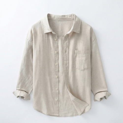 Coastline - Linen Button-Up