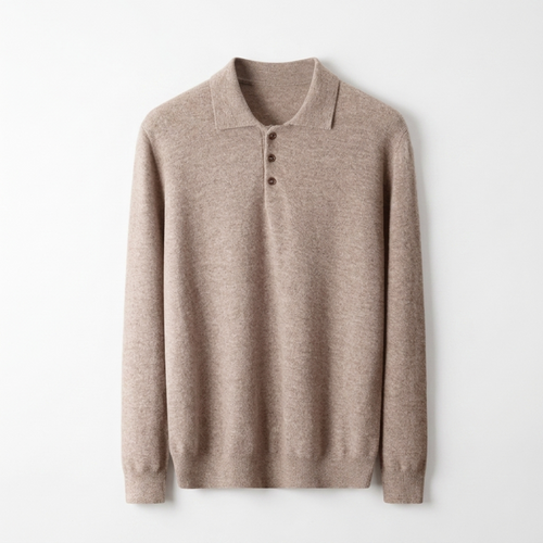 Theo – Wool Knit Polo