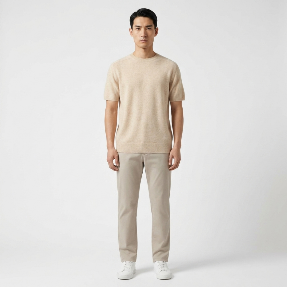 Milo – Wool Knit T-Shirt