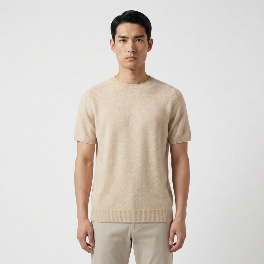 Milo – Wool Knit T-Shirt