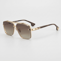 Stratos – Square-Frame Sunglasses — Honey Gold