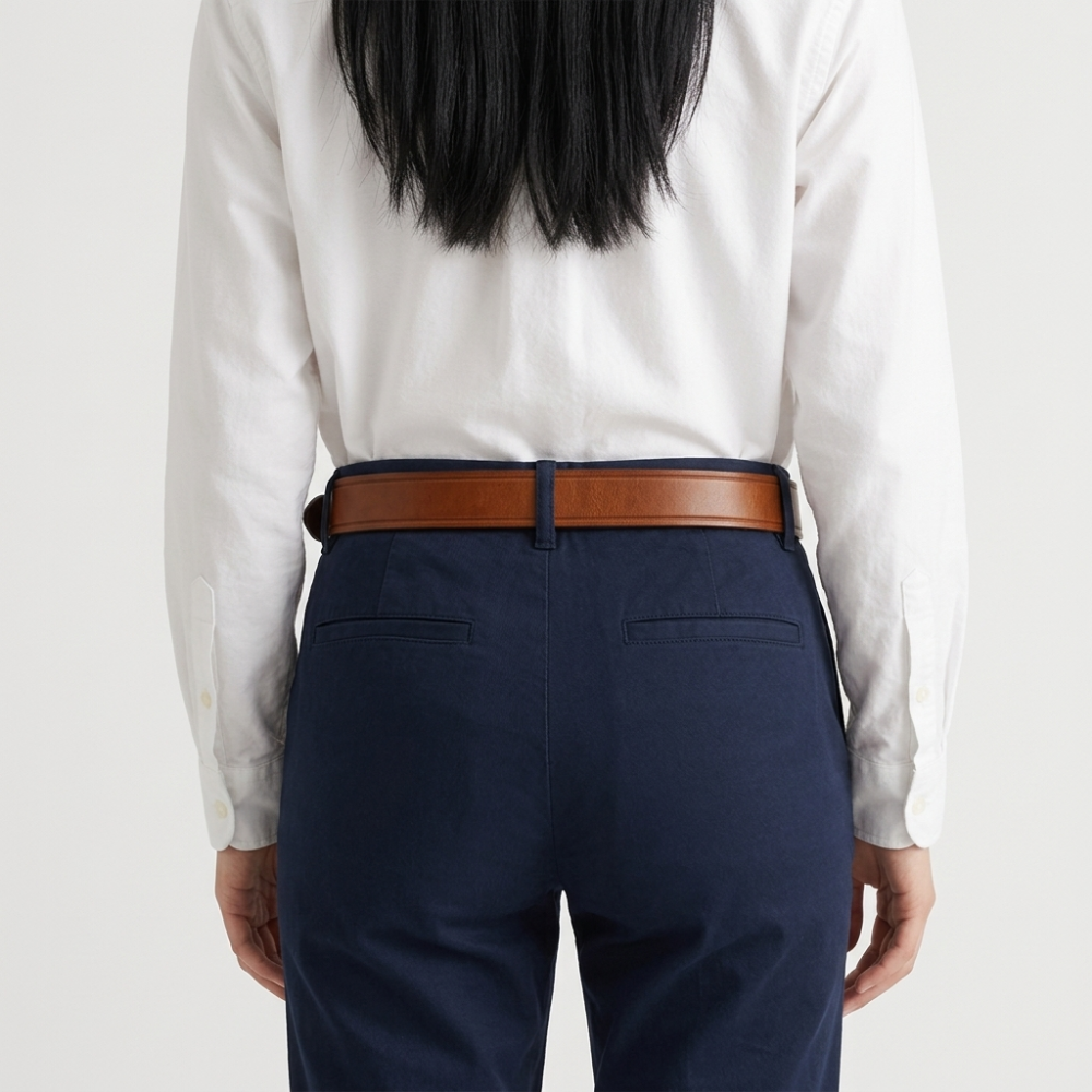 Willow – Slim Curved Buckle Belt