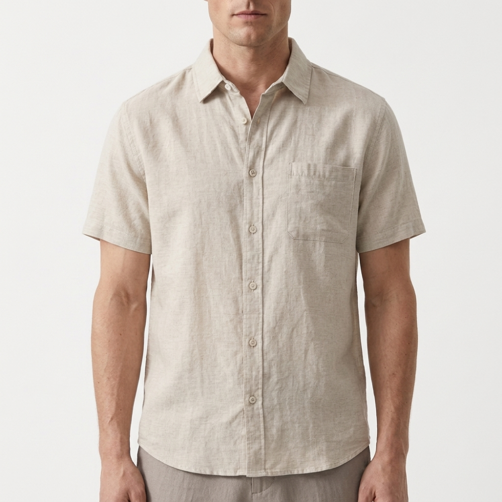Coastline - Linen Short Sleeve