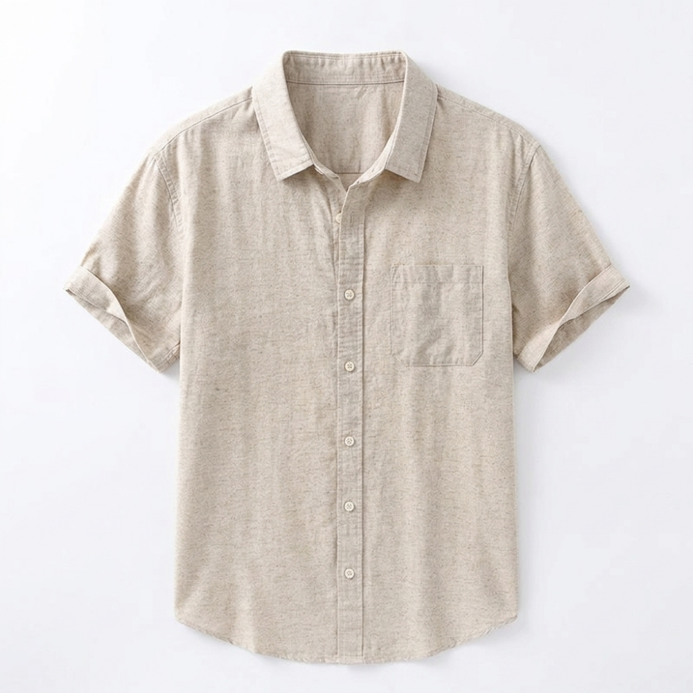 Coastline - Linen Short Sleeve
