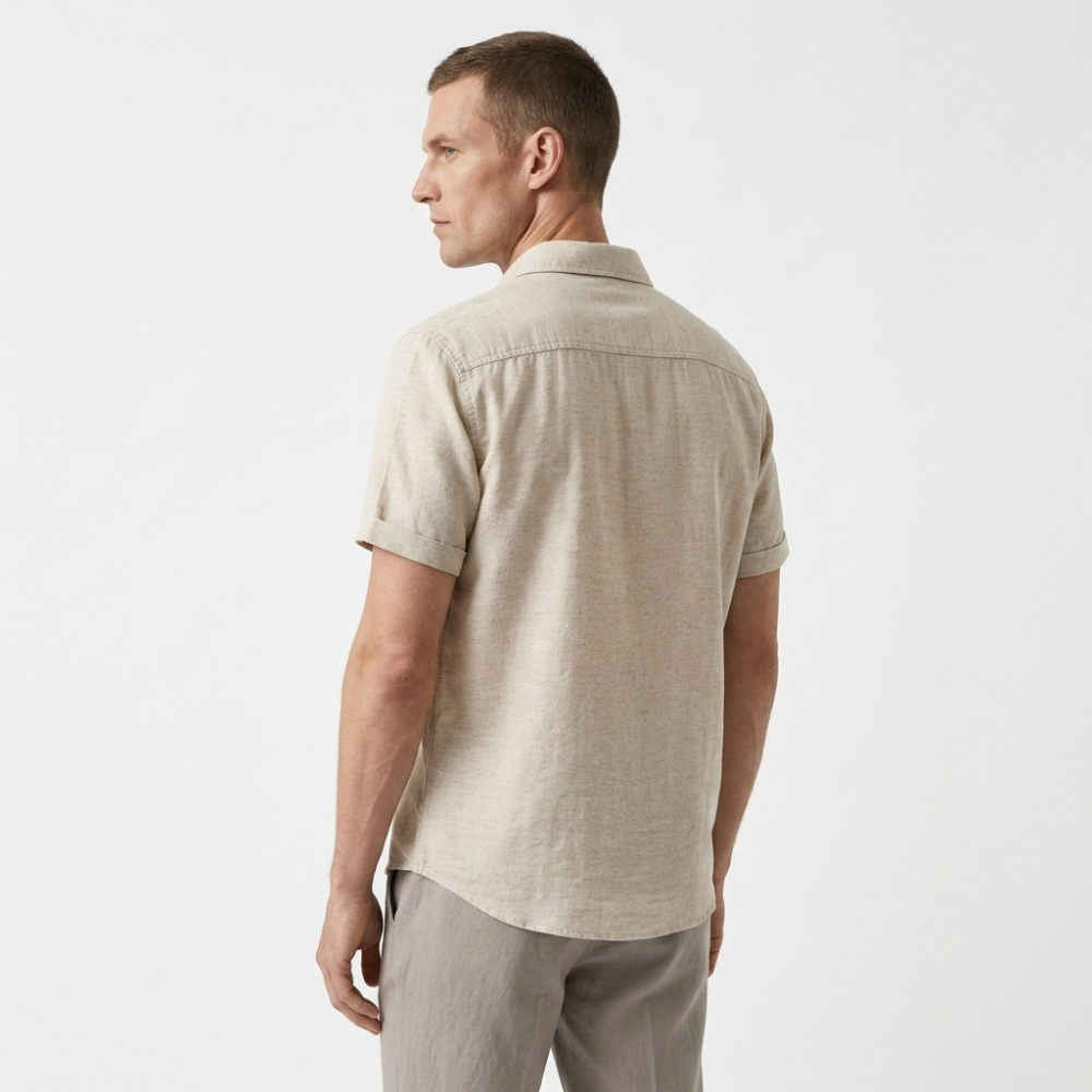 Coastline - Linen Short Sleeve