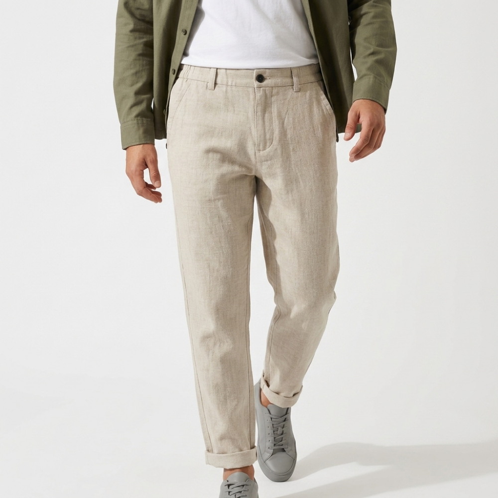 Solin – 100% Linen Relaxed Pants